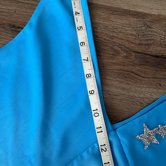 ERAS TOUR Taylor Swift Custom Satin Dress with Stars Miss Americana -ERAS Tour - Picture 5 of 8